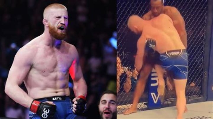 Bo via nutshot Bo Nickals glorious debut at UFC 285 might have been illegal according t