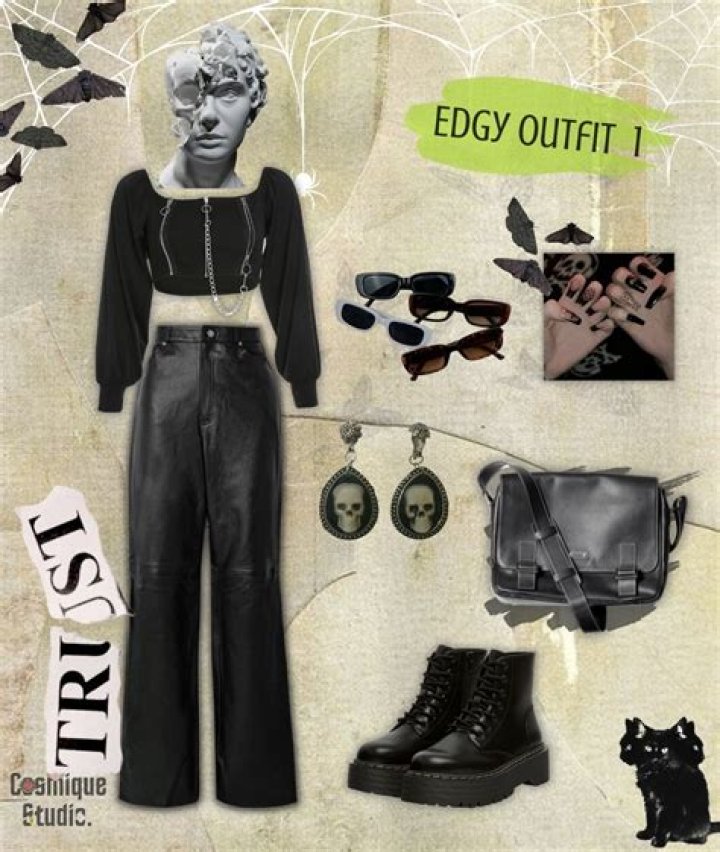 Discover The Secrets Of Her Edgy Outfits