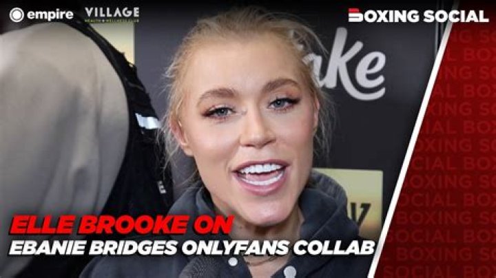 Ebanie Bridges' OnlyFans Leak And Its Rippling Impact