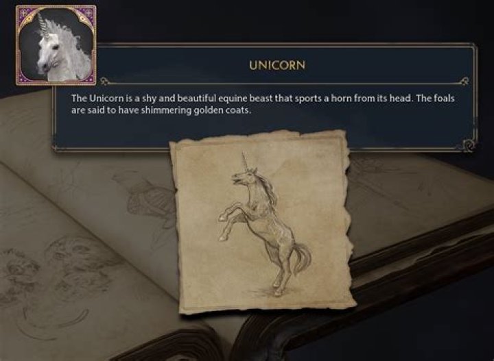 Is there a shiny unicorn in Hogwarts Legacy?