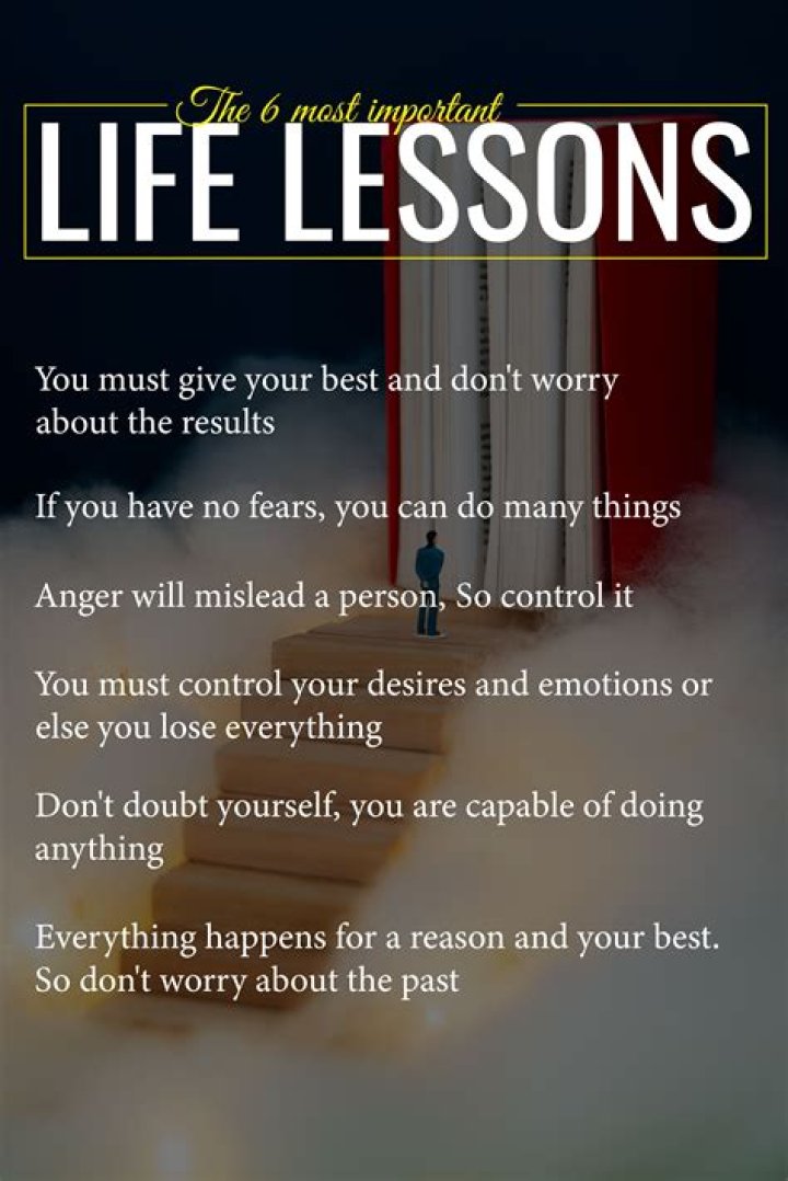 Lessons For Life And Relationships