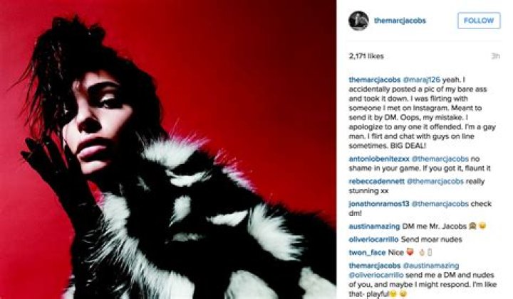 Marc Jacobs Accidentally Posts a Naked Instagram The Hollywood Reporter |