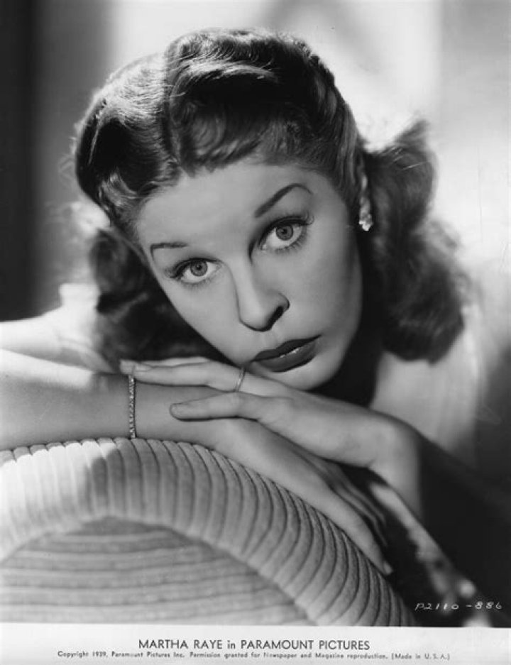 Martha Raye Net Worth ·