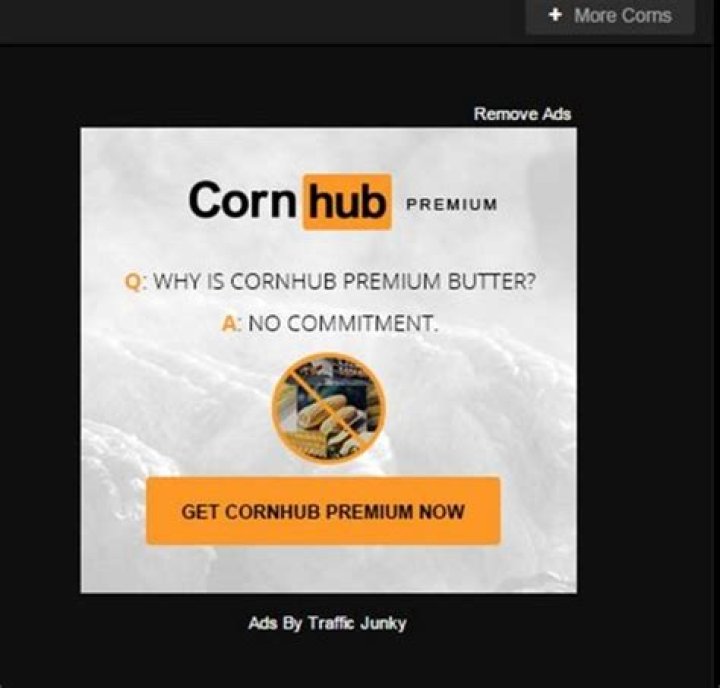 Pornhub Turns Into Cornhub for April Fools Day |