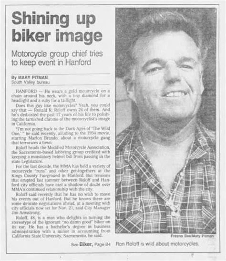 Ron Roloff And Dollye: A Motorcycle Adventure Story