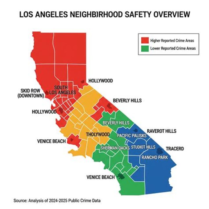The 5 Most Worst Neighborhoods in Los Angeles: A List of High-Crime Areas