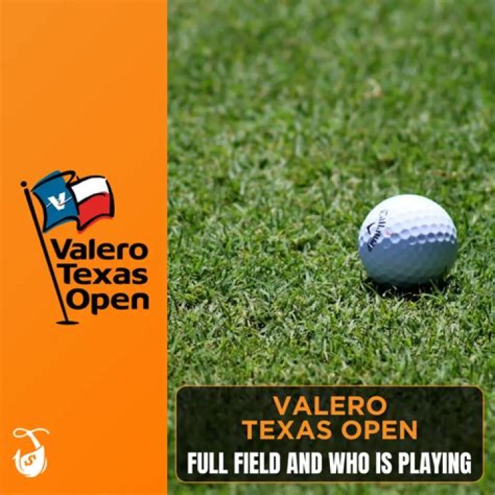 Valero Texas Open Field