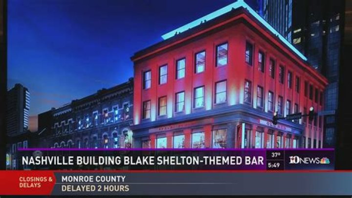 What is Blake Sheltons bar in Nashville called?