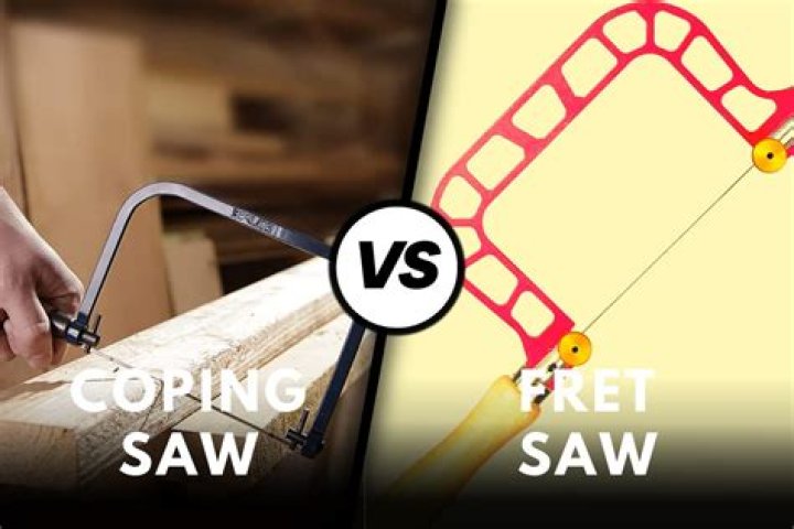What is the difference between a coping saw and a fret saw? |