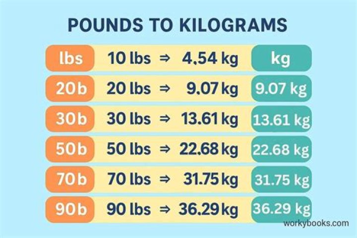 WinkDash | kg to lbs